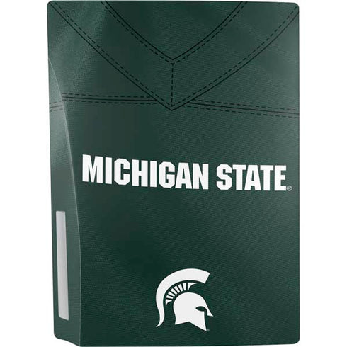 Michigan State University Green Jersey PS5 Console Skin